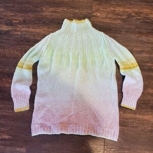 Anthropologie Perri Ombre Tunic Knit Sweater Small